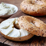 How many calories in a bagel with cream cheese